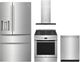 Electrolux 4 Piece Stainless Steel Kitchen Package-0