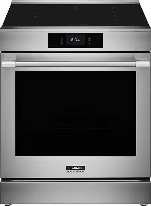 Frigidaire Professional® 30" Smudge-Proof® Stainless Steel Slide-In Induction Range with Stone-Baked Pizza-0