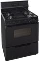 Premier 30" Black Freestanding Gas Range-4