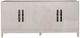 Liberty Furniture Kinsley Silver Champagne/Washed Taupe 78" Accent Cabinet-4