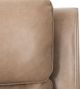 Primo™ International Heritage Brindle Leather-Match Taupe Power Glider Recliner-4