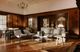 Moe's Home Collection Mies Black/White Coffee Table with Gold Frame-3
