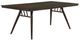 Coaster® Wes 7-Piece Dark Walnut/Gray Dining Table Set-1