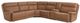 Bassett® Furniture Club Level Fletcher 6-Piece Antelope L-Shape Power Reclining Sectional-1