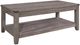 Mazin Furniture Woodrow Gray Cocktail Table-0
