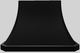 Vent-A-Hood® Designer Series 48" Black Island Range Hood-0
