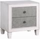 ACME Furniture Katia Rustic Gray/Weathered White Nightstand-0