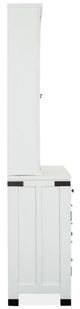 Magnussen Home® Harper Springs Silo White Server with Hutch Set-4