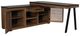Signature Design by Ashley® Kallari Black/Warm Brown Credenza with Desk Return-3