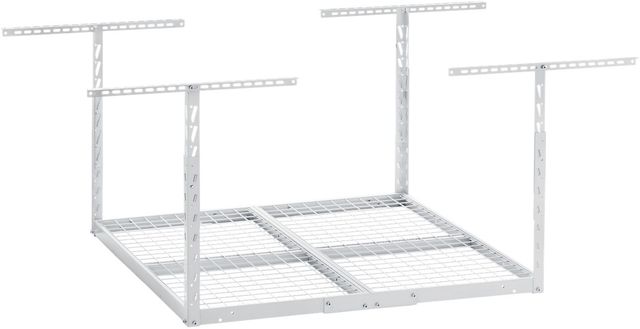 Gladiator® White Garage Overhead GearLoft™ Storage Rack -0