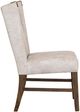 International Furniture Direct Silver Brown/Ivory Dining Side Chair-2