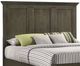 Intercon San Mateo Gray Queen Standard Panel Bed-2