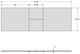 Amisco Customizable Burton 120" Rectangular Extendable Table with 1" White Oak Veneer Top and 1 Leaf-2