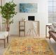Nourison Home™ Allur Yellow Multicolor 5'x7' Style 3 Area Rug-1