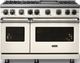 Viking® 7 Series 48" Pure White Pro Style Gas Range with Griddle-2