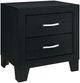 Global Furniture USA Reid 4-Piece Black Full Panel Bedroom Set-3