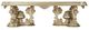 ACME Furniture Seville Gold Dining Table-2