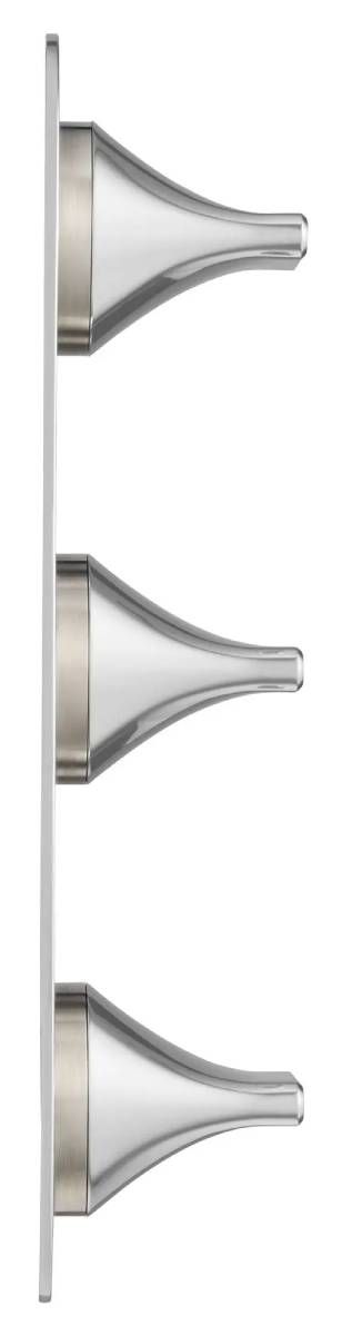 DXV Modulus Polished Chrome 3-Handle Thermostatic Valve Trim Only-2