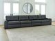 Signature Design by Ashley® Brindley Pier 4-Piece Fog Small Spaced Sectional-1