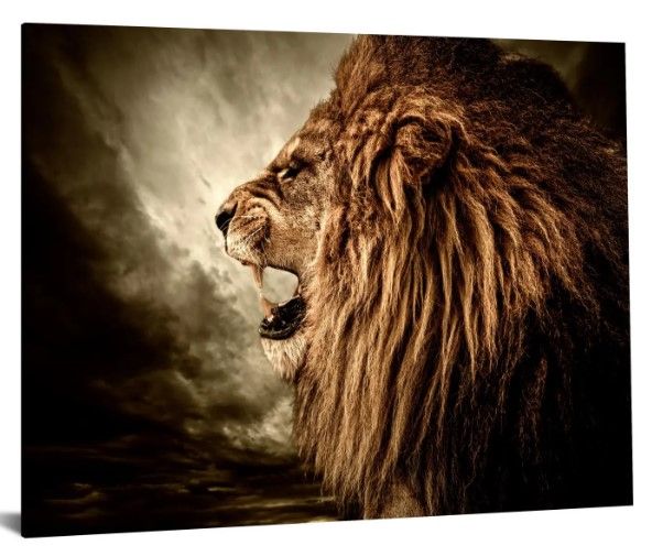 Classy Art Style 4 Floating Tempered Glass with Foil Wall Art-1