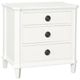 Bassett® Furniture Trafford Porcelain 3-Drawer Nightstand-0
