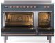 Ilve® Nostalgie II Series 48" Blue Grey Pro Style Induction Range-2