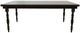 Mavin Customizable 48" x 60" Rectangular Plank Extendable Dining Table with 18" Leaf-1