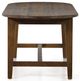 Magnolia Home by Joanna Gaines Conrad Brown 87" Oval Dining Table-2