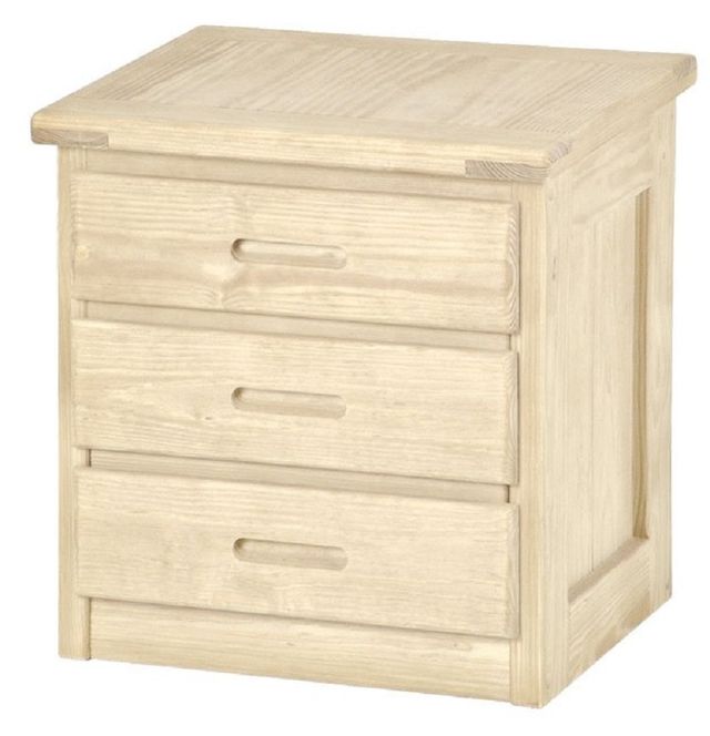 Crate Designs™ Furniture Unfinished 24" Tall Nightstand-0