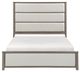 Homelegance® Dalston Beige/Light Gray Queen Panel Bed-2
