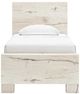Benchcraft® Lawroy Light Natural Twin Youth Panel Storage Bed-1