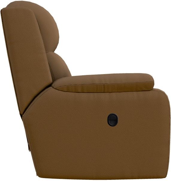 La-Z-Boy® Dorian Camel Manual Reclining Loveseat with Console-2