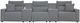 Signature Design by Ashley® Modmax II 5-Piece Pepper/Salt Modular Power Reclining Sectional with Consoles-0