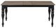 Liberty Furniture Magnolia Manor Weathered Bark Dining Table with Antique Black Base-2