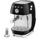 Smeg 50's Style Black Manual Espresso Machine-1