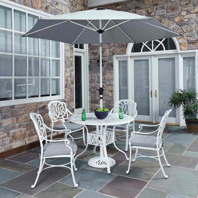 homestyles® Capri 7-Piece White Dining Set-1