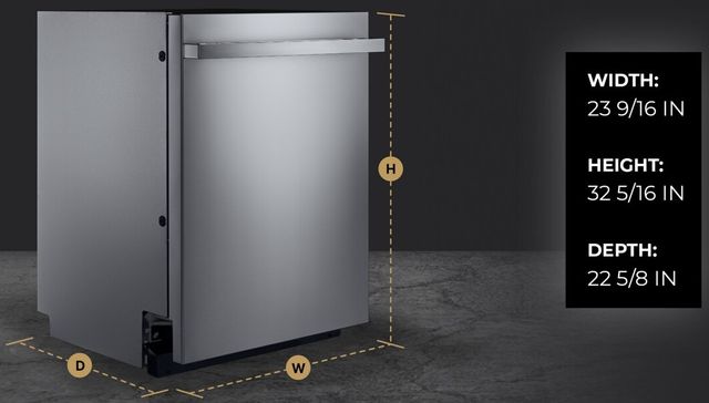 JennAir® 24" Stainless Steel Built-In Dishwasher-3