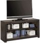 aspenhome® Avery Loft Ghost Black 49" Open Console-1