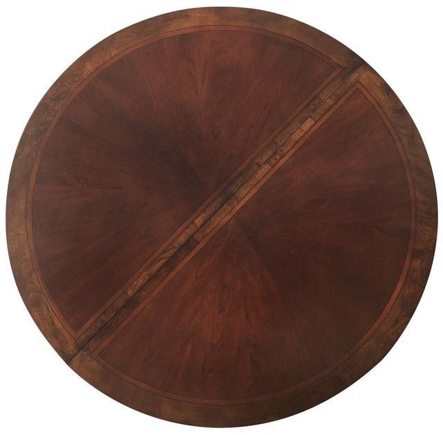 Homelegance® Deryn Park Cherry Brown Round Oval Dining Table-3