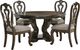 Signature Design by Ashley® Maylee 5-Piece Dark Brown Dining Table Set-0