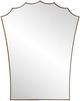 Uttermost® Monarch Antique Brass Mirror-0