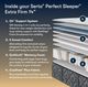Serta® Perfect Sleeper® Cascade Range 14" Innerspring Extra Firm Tight Top King Mattress-2