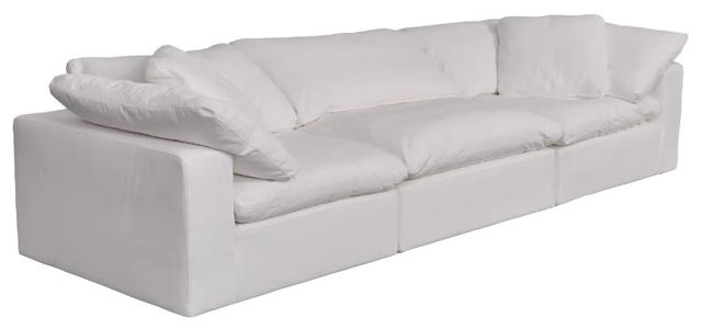 Moe's Home Collection Terra 3-Piece Cream White Sectional Sofa-0