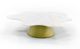 VIG Furniture Modrest Gabbro Low Gold/White Coffee Table-0