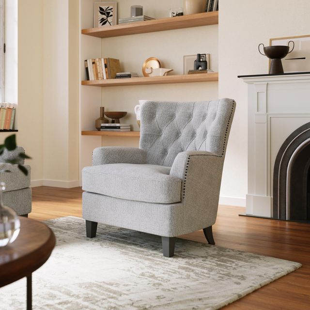 Jofran Inc. Bryson Ash Accent Chair-1