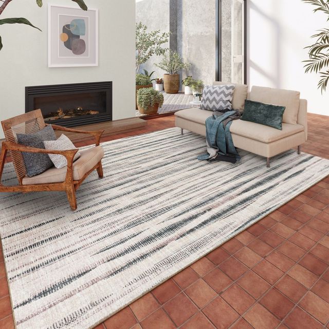 Dalyn™ Rug Company Amador AA1 Ivory 5'x8' Area Rug-4