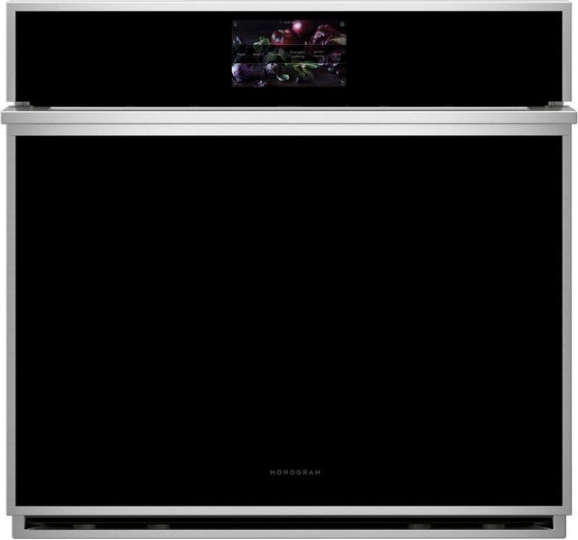 Monogram® Minimalist Collection 30" Stainless Steel Electric Built In Single Oven-2