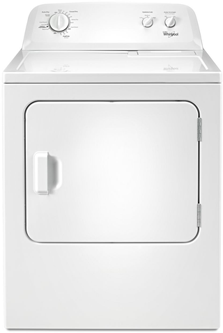 Whirlpool® Front Load Electric Dryer-White