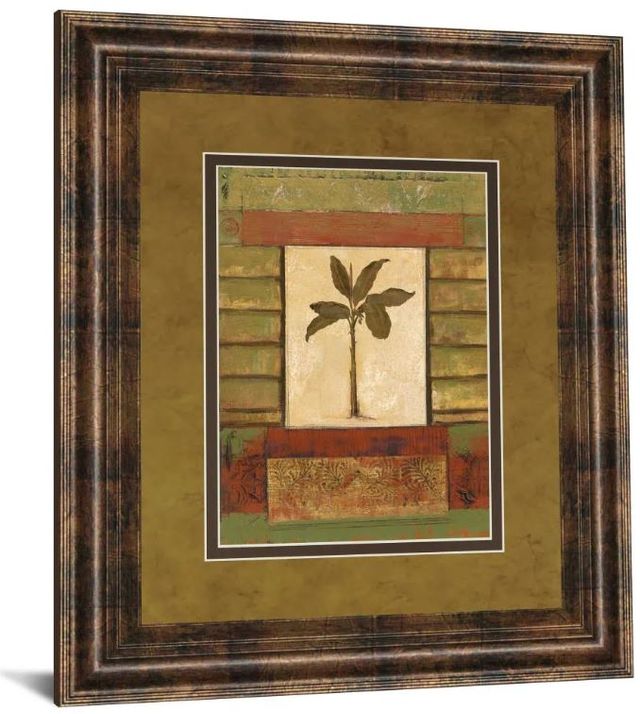 Classy Art Classic Palm II by Rebecca Burton Framed Print Wall Art-0
