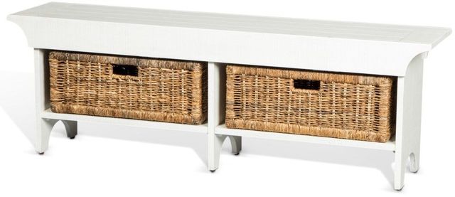 Sunny Designs™ Accents River Birch 55" Short Bench-0